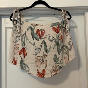 Floral tube top ASTR